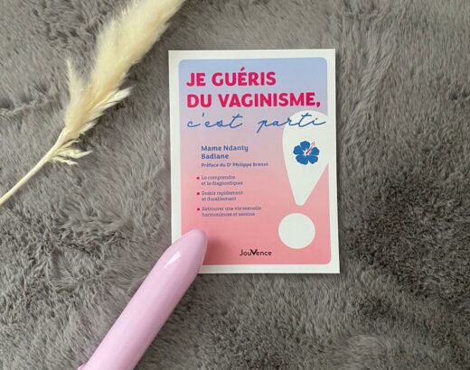 Le livre "je guéris du vaginisme, c'est parti !"